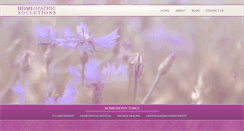 Desktop Screenshot of homeopathicsoulutions.com